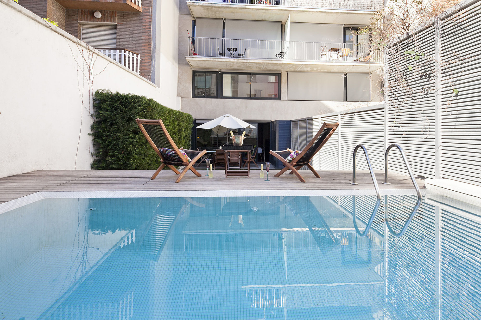 My Space Private Pool Garden Leilighet Barcelona